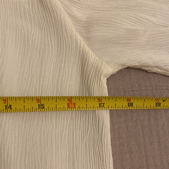 & Other Stories White Blouse with Tie Detail. Size 6 - Picture 6 of 7